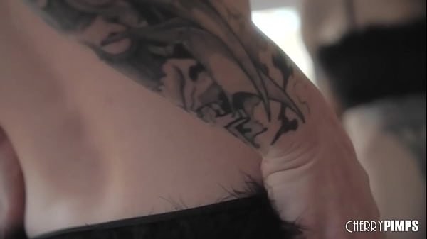 Lydia Black is a hot, horny goth babe who loves getting teased by Chad Alva! He takes charge and pounds this all natural tattooed babe's ass hard after licking her pussy!