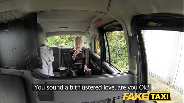 Fake Taxi blonde milf gets surprise anal sex and rims the driver