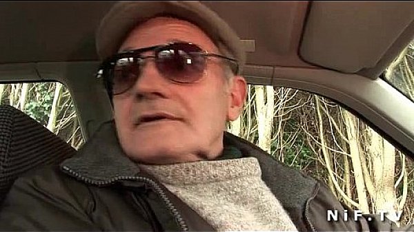 Chubby french slut sodomized in threesome with Papy Voyeur