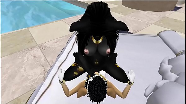 Egyptian slave girl pleases her mistress