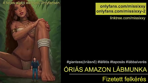Hungarian giantess - amazon - asmr