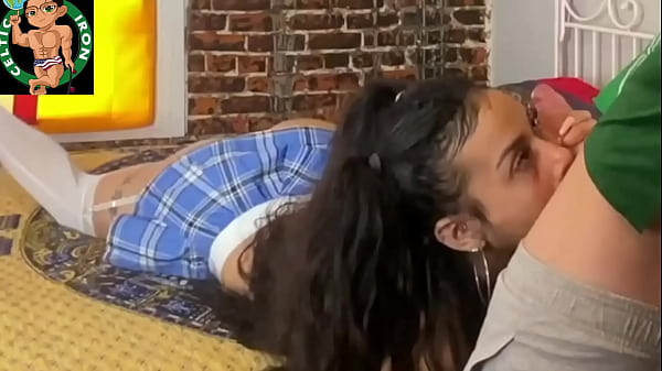 Throat Goat Ari Alectra Plays School Girl to Fuck Big Daddy's Dick POV SexTape