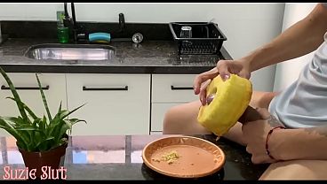 My Stepmother Catches Me Masturbating With Cake She Made For My step Father, She Punishes Me With Hardcore Sex (FULL VIDEO ON RED)